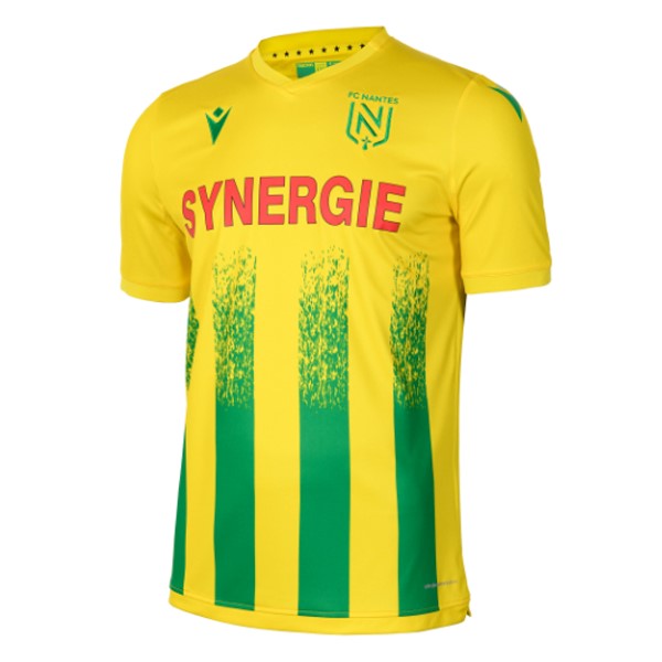 Camiseta Nantes Replica Primera Ropa 2020/21 Amarillo